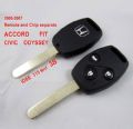 2005-2007 Honda Remote Key 3 Button and Chip Separate ACCORD FIT