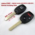 2008-2010 Honda CIVIC Original Remote Key(2+1) Button Remote with ID:46 (315 MHZ)