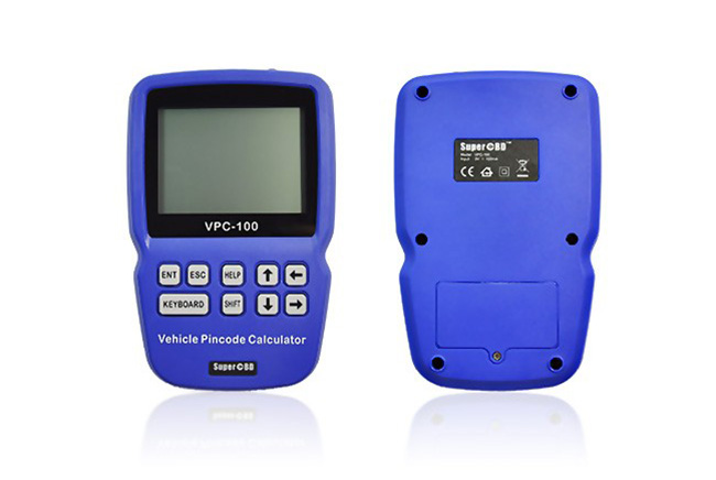 vpc 100 hand held vehicle pincode colulation display 