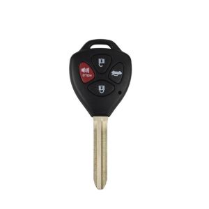 Remote Key Shell 4 Button (With Red Dot  Have Concave Position With Sticker) for Toyota 5pcs/lot