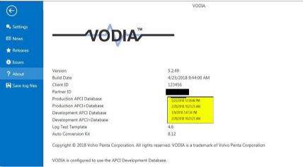 2018 Volvo Vodia Penta VODIA 5.2.49 Last Version