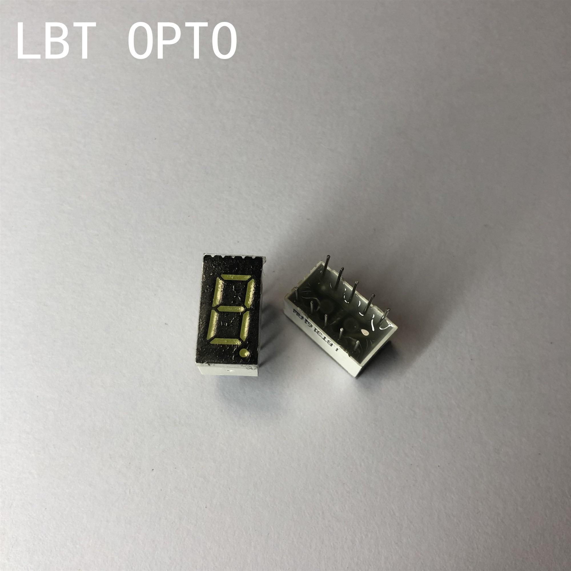1 digit 0.36 inch led 7 segment display